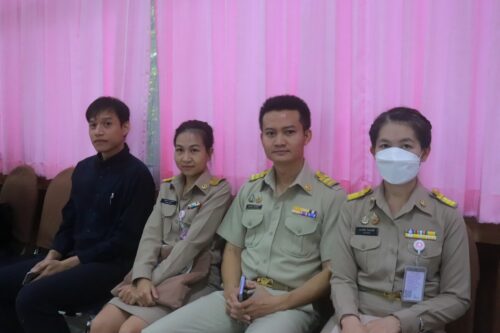 เข้าร่วมพิธีเปิดโครงการหลักสูตรการพัฒนาศักยภาพด้านความรู้ ทักษะ และจรรยาบรรณ แก่ผู้ปฏิบัติหน้าที่ในตำแหน่งนักสังคมสงเคราะห์ รุ่นที่ 2 ประจำปีงบประมาณ พ.ศ. 2568