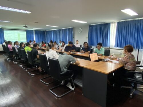 การประชุมประจำเดือนกรกฎาคม ครั้งที่ 7/2568 เพื่อสรุปผลการดำเนินงานและวางแผนการปฏิบัติงาน