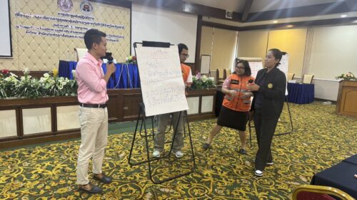 โครงการประชุมเชิงปฏิบัติการเพื่อจัดทำแผนบริหารการดูแลกลุ่มเปราะบางจากภัยพิบัติจังหวัดปทุมธานี